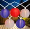 Northlight Patriotic Paper Lantern Patio String Lights - 7.5ft - White Wire - 10ct
